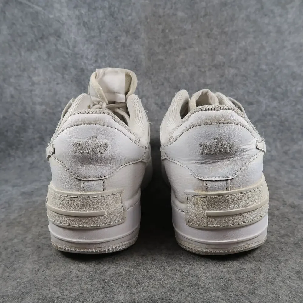 Nike Shoes Womens 11.5 Casual Sneakers Air Force 1 Shadow Trainers White Lace Up